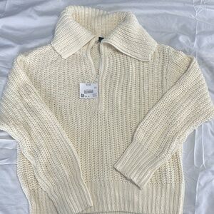 American Eagle knit cowl neck sweater. New with tags. Size S